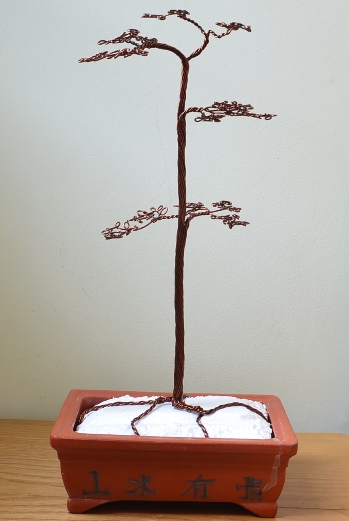 My wire sculpture bonsai