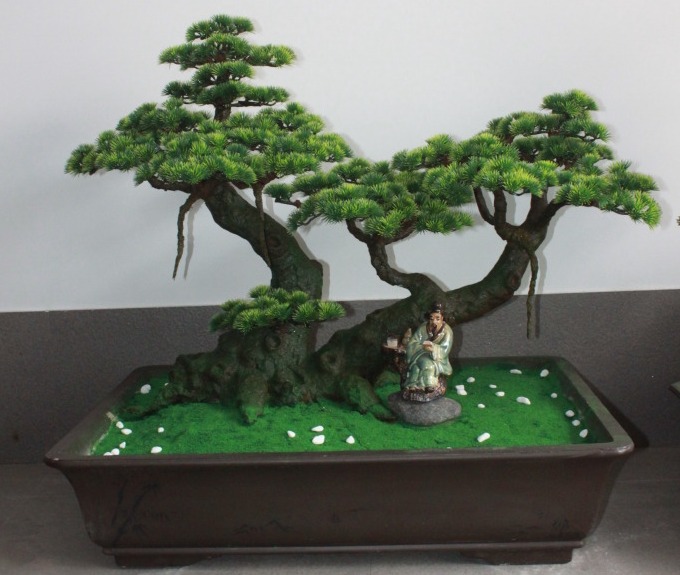 Artificial bonsai trees
